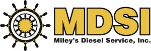 Miley's Diesel Service Logo